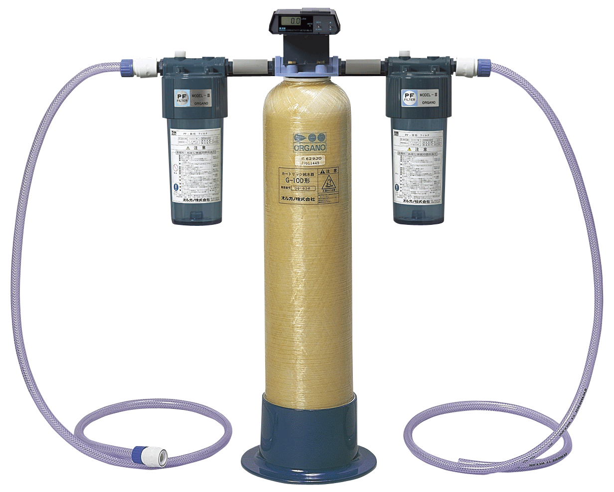 カートリッジ純水器 Gシリーズ オルガノ | イプロス