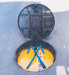 マンホール内断熱蓋『TS-MH5』