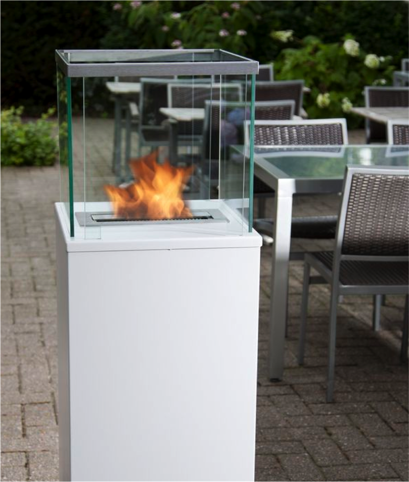 アウトドアタイプ バイオエタノール燃料暖炉「Column」