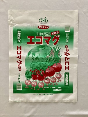 有機農作物栽培適合資材　肥料『エコマグ』