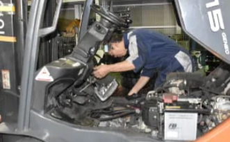 フォークリフトの点検・修理