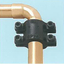 Crimp socket for copper pipe and combined type