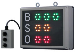 野球用カウントLED表示器 SBO/BSOカウンター 日本セック | イプロス