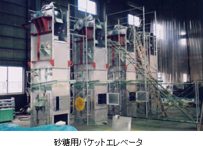 一般産業機械設備　昇降機「バケットエレベーター」