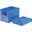 For picking small parts and components. Sliding door type "Oricon Rack 38B".