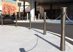 車止め（ボラード）「マチノコダチ」の実績