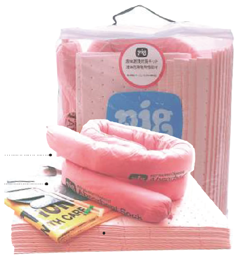 液体危険物吸収剤『Cica クリアスピルキットII』