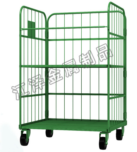 L型カゴ台車 ロールボックスパレット 合肥江澤金属制品有限公司 | イプロス