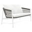 Changeable types and sizes of rattan! Two-seater sofa.