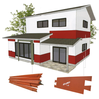 耐震補強工法　ガンコモン