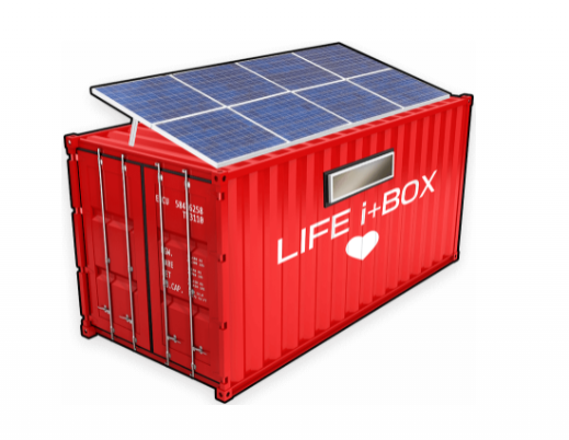 防災コンテナ『LIFE i+BOX』