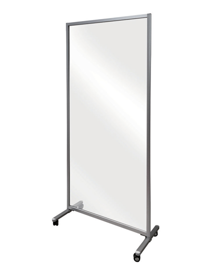 飛沫防止パーティション（キャスター式）