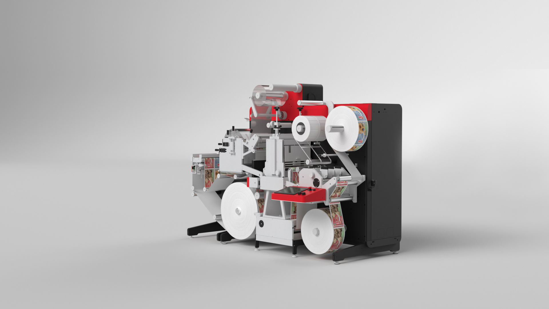 シールラベル向け後加工機「LCUシリーズ」