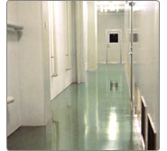 溶剤型エポキシ樹脂帯電防止塗り床材『セミコC-1』