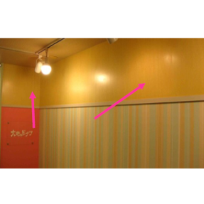 【AHIパネル納入事例】飲食店舗内壁施工