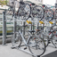 Vertical two-tier bicycle rack BC-W-ARS
