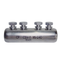 No need for compression tools for aluminum and copper cables - screw connector.