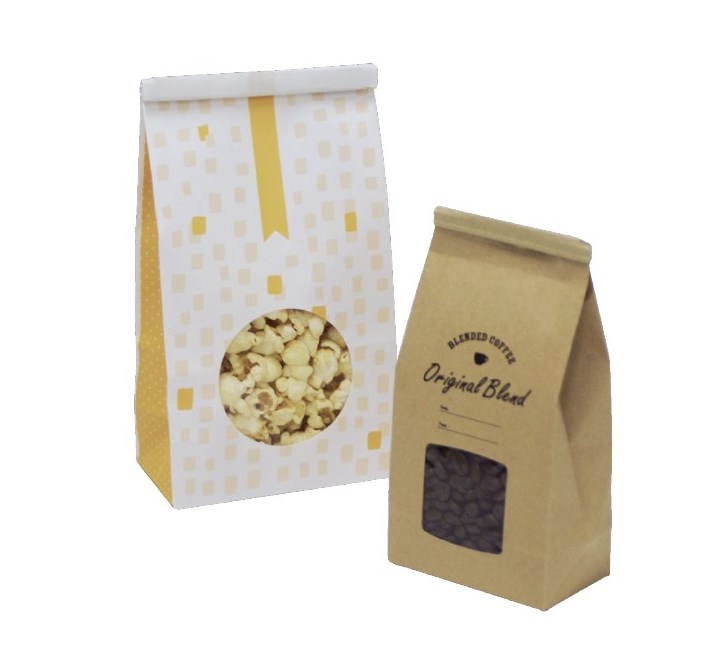 シースルー袋（窓あき角底袋）