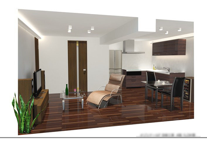 建築ＣＧパース