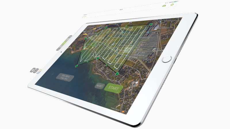 ドローン撮影計画アプリ『Pix4Dcapture』