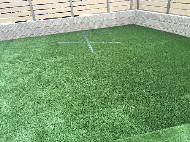 庭　人工芝事例 No.006　三重県松阪市大川様邸