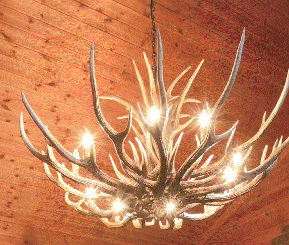 シャンデリア『DEER HORN SMITH'S』