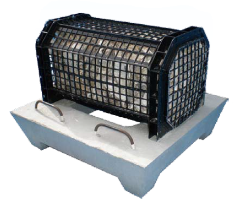 漁師の考えた小型ブロック『貝藻くん』