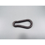 Stainless steel black dyeing <carabiner> metal surface treatment
