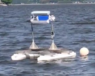 浮体式交差軸風車