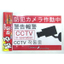 Crime prevention sticker: Strengthening deterrence when used in conjunction with security cameras.