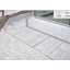 Outdoor flooring stone tile type + stainless steel non-slip