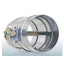 Steel plate air volume control and fire damper, duct connection type, external fuse type FVD.
