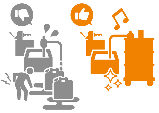 【工作機械専用クリーナー導入事例】APDQO-Fシリーズ