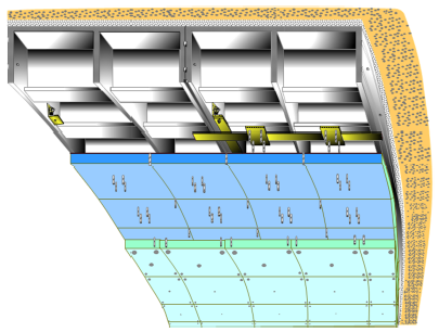 トンネル耐火被覆材『プロマテクト耐火パネル』