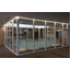 Fire-resistant equipment with glass: "Pyroglass Screen"