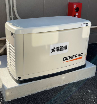 LPガス発電機【某ホスピスA社様のケース】