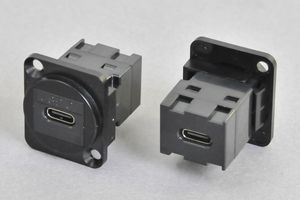 パネルマウント USB3.1 黒【ノイトリック型ベゼルセット品】 ネット