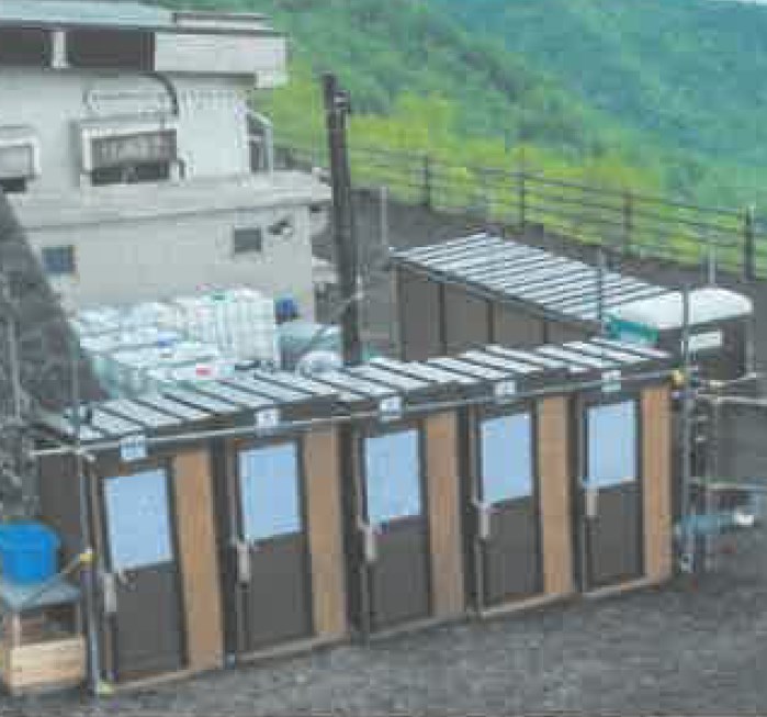 臭くない水洗仮設トイレ(バイオ式ECO水洗トイレ)