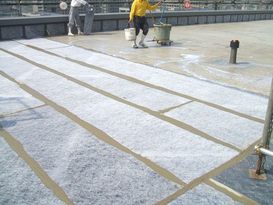 高性能　湿式EVA防水シート『Vシート』