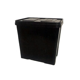フタ付ペールボックス 品番　M590PE-20-BK