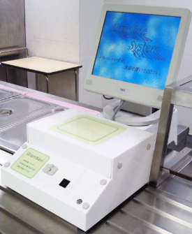 量り売りシステム『食堂楽　グラムナビ』