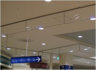 防煙垂壁　スモークバリア