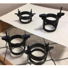 法面（のり面）工事ラス網用「シンプルスペーサー」法面植生用にも♪