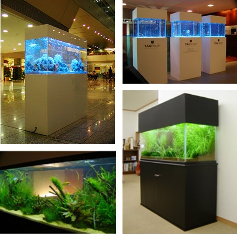 熱帯魚水槽 アクアリンクの「プラン説明」