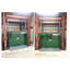 [Simple Lift Installation Example] Using a simple lift (elevator lift) to transport pallets to each floor.