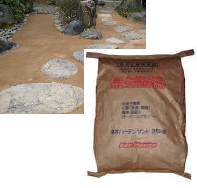 自然土環境舗装材　ネオ ハーデンサンド