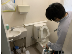 【下地保護剤サガンコートの導入事例】おそえがわ脳神経内科 様