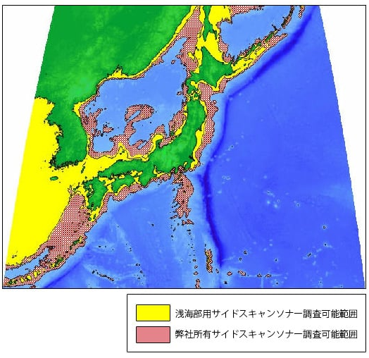 海底面探査サービス