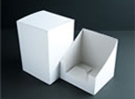 紙器のオーダーメイド『ディスプレイ兼用箱』