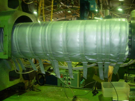 ヒーター保温カバー